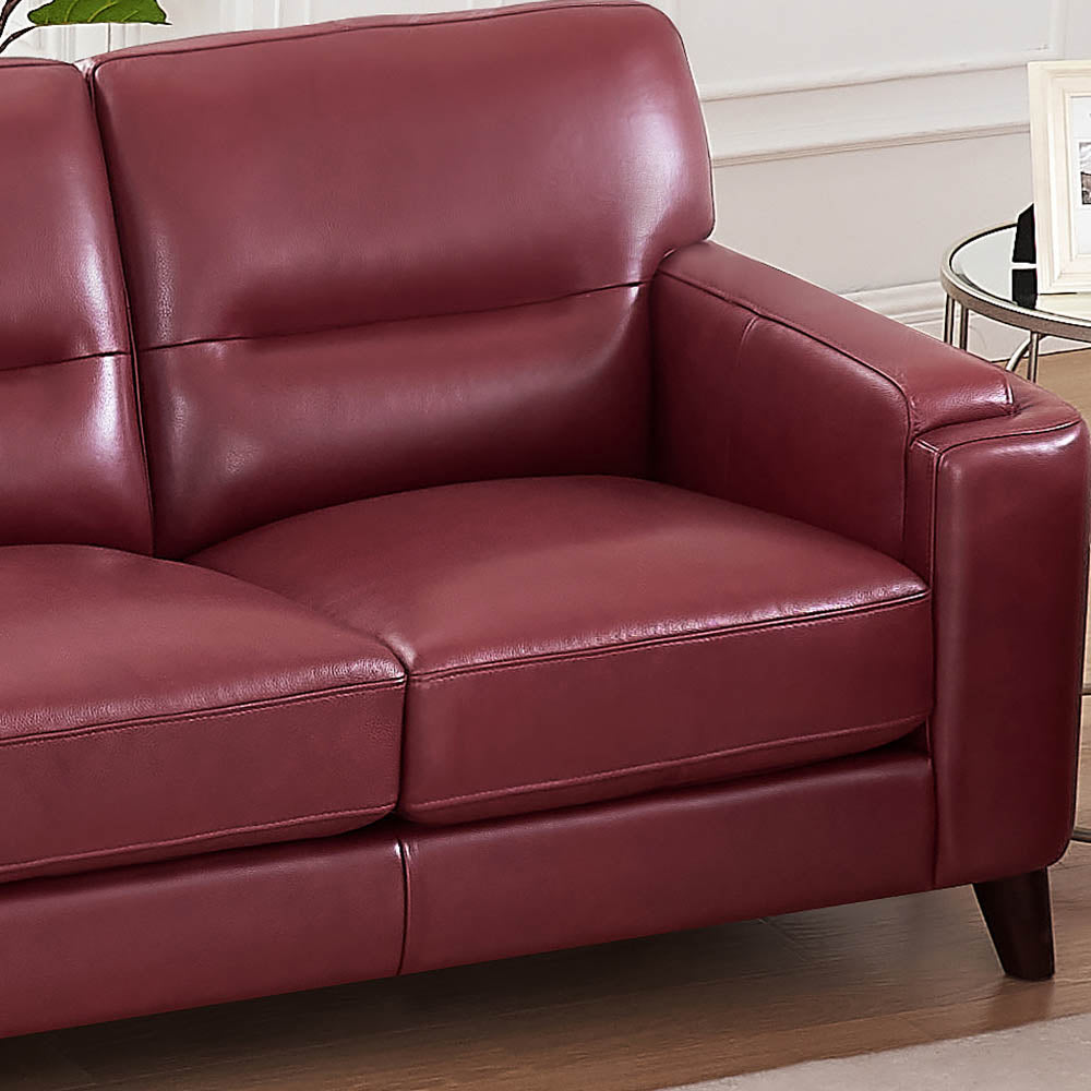 Sorena Top Grain Leather Sofa Collection