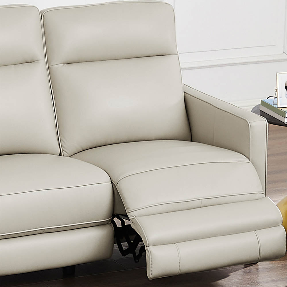 Matthews Power Headrest Top Grain Leather Power Reclining Collection