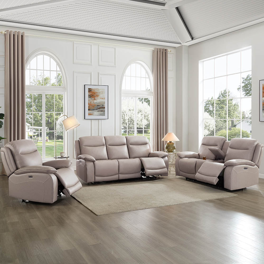 Jackson Top Grain Leather Zero Gravity Power Reclining Sofa Collection with Power Headrests