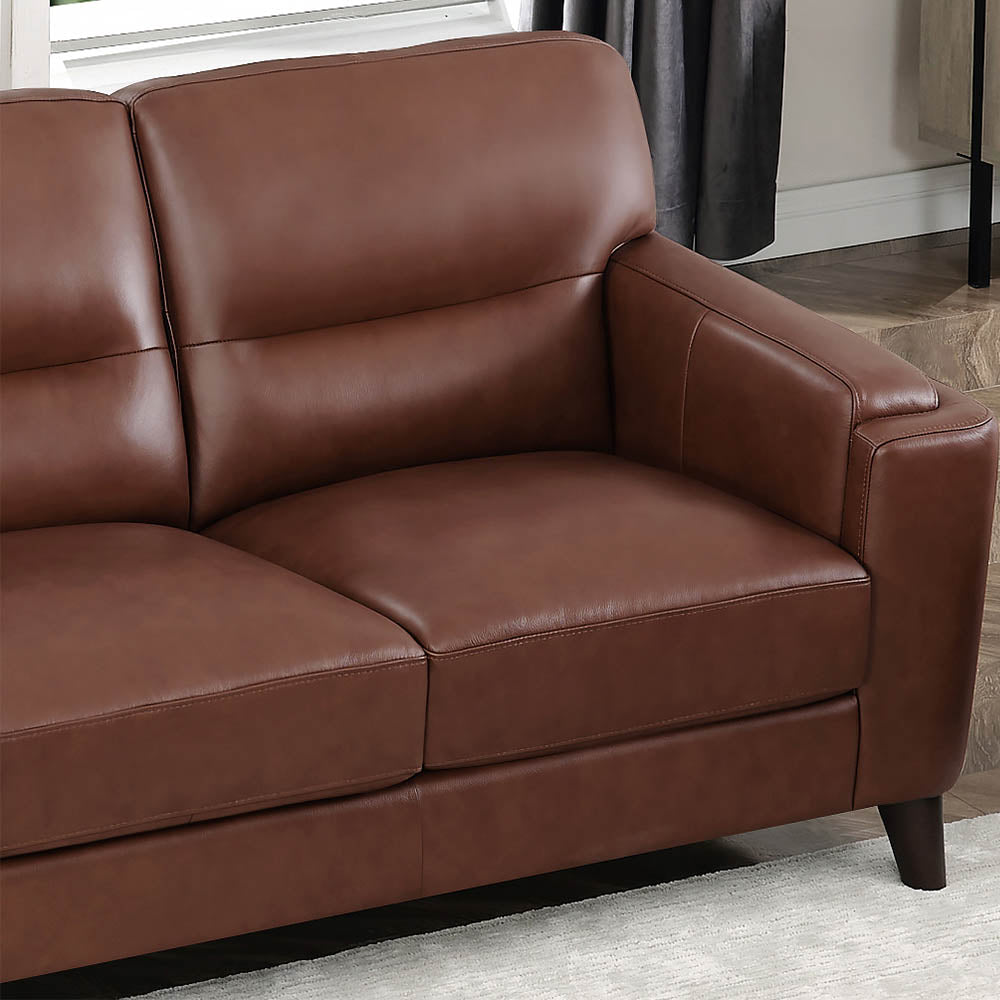 Sorena Top Grain Leather Sofa Collection
