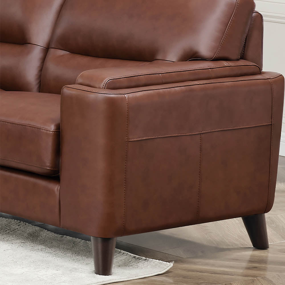 Sorena Top Grain Leather Sofa Collection