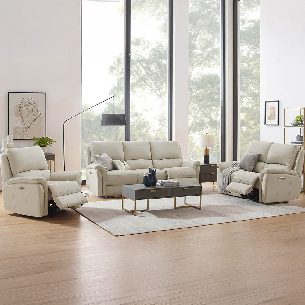 Marner Top Grain Leather Power Reclining Collection