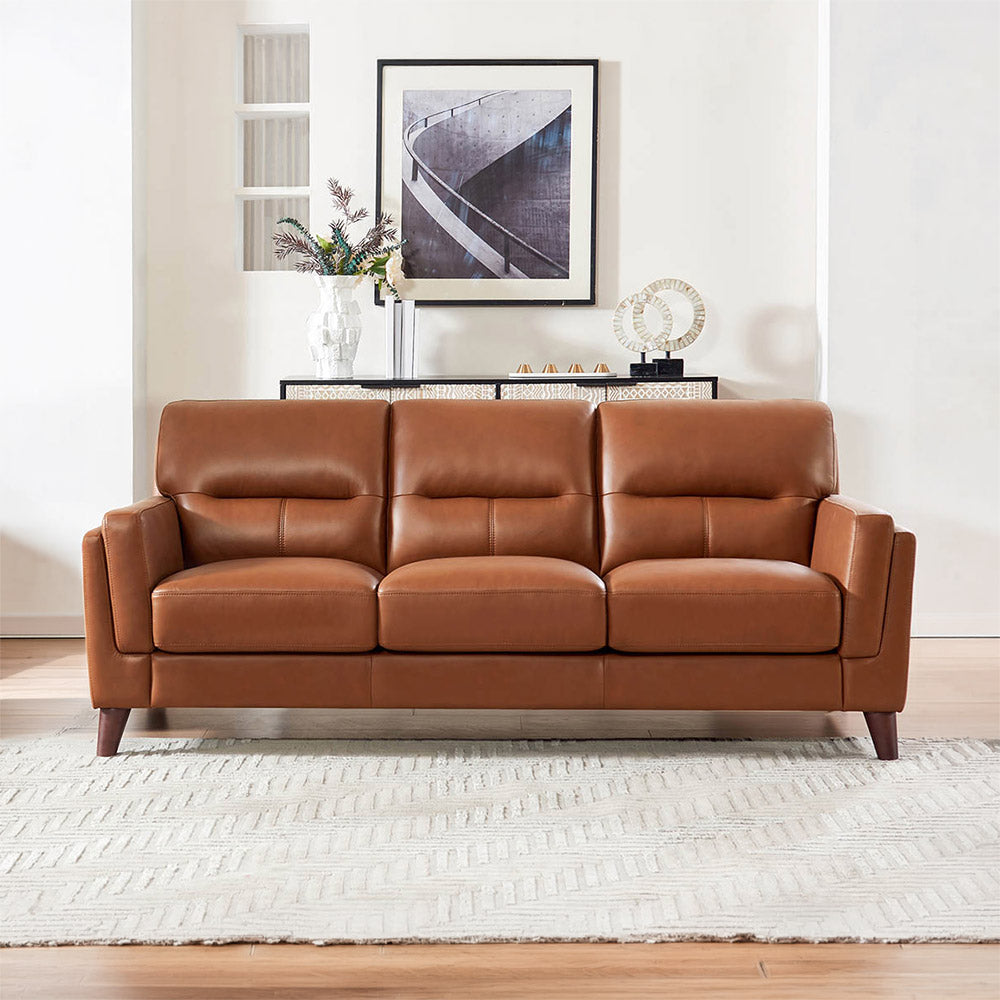 Tampa Top Grain Leather Sofa Collection