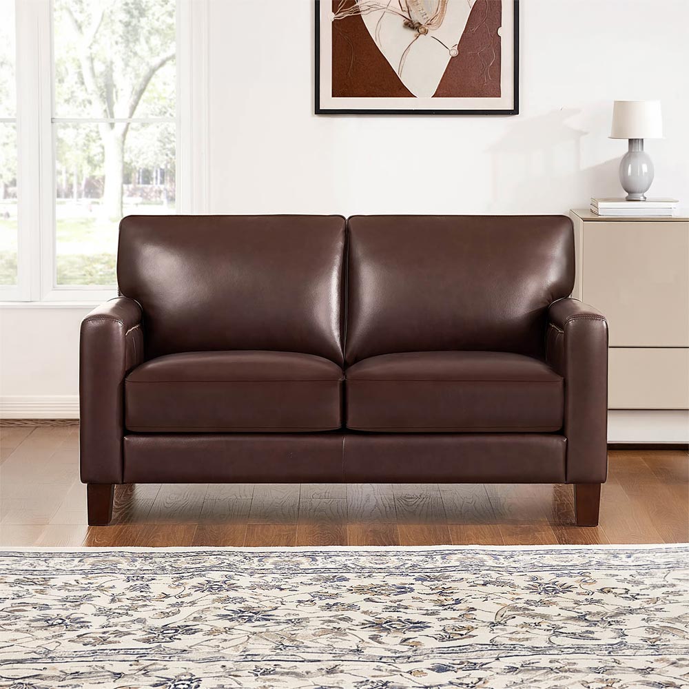 Willow Top Grain Leather Sofa Collection