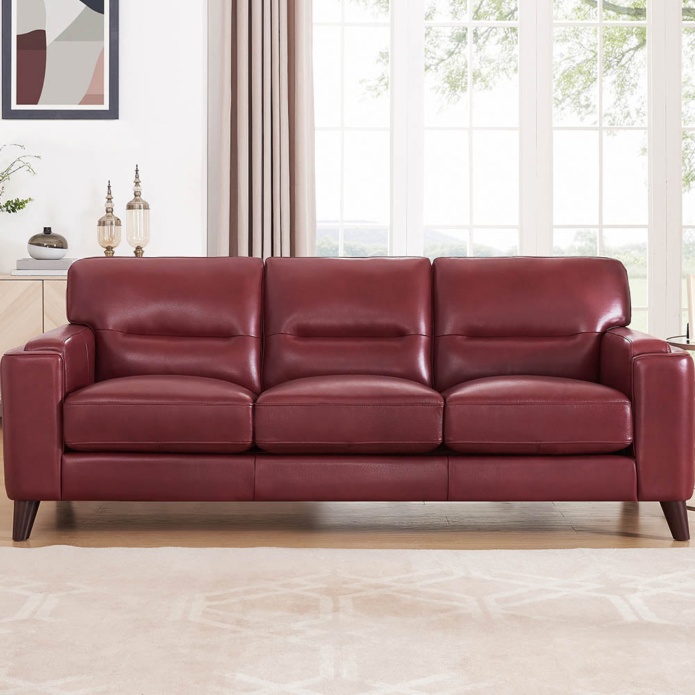 Sorena Top Grain Leather Sofa Collection