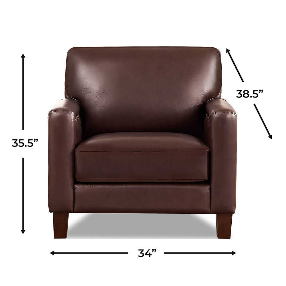 Willow Top Grain Leather Sofa Collection