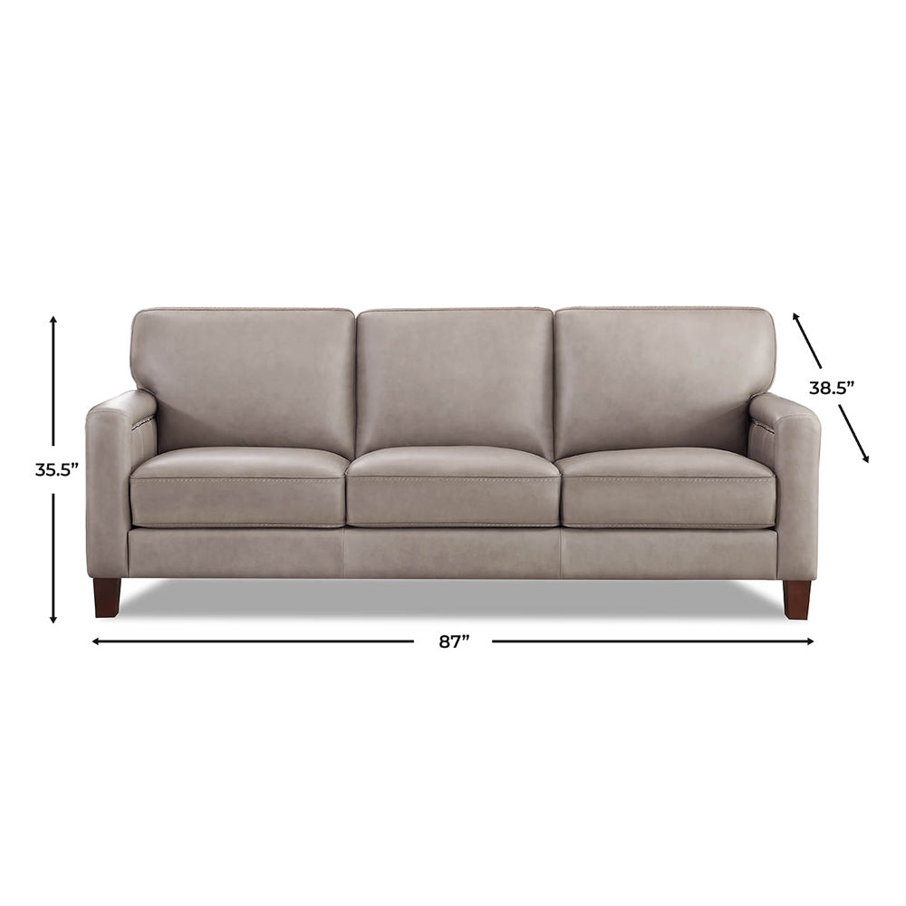 Willow Top Grain Leather Sofa Collection