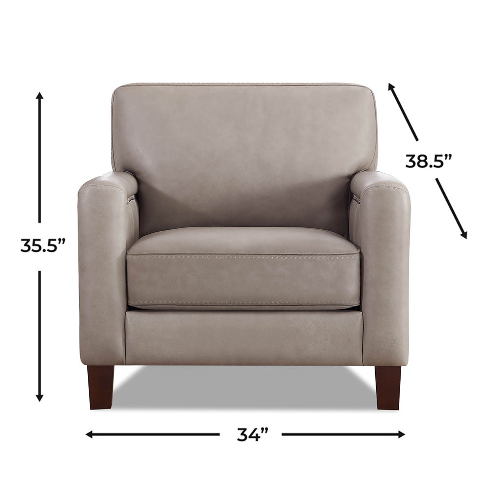Willow Top Grain Leather Sofa Collection