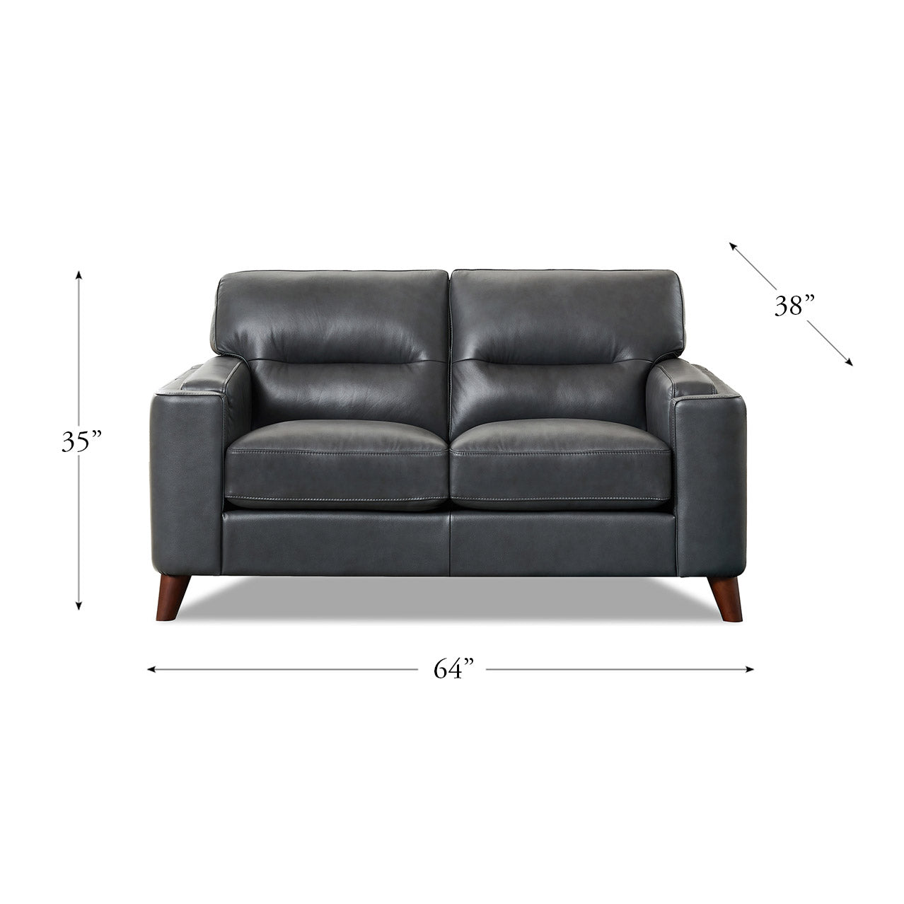 Sorena Top Grain Leather Sofa Collection