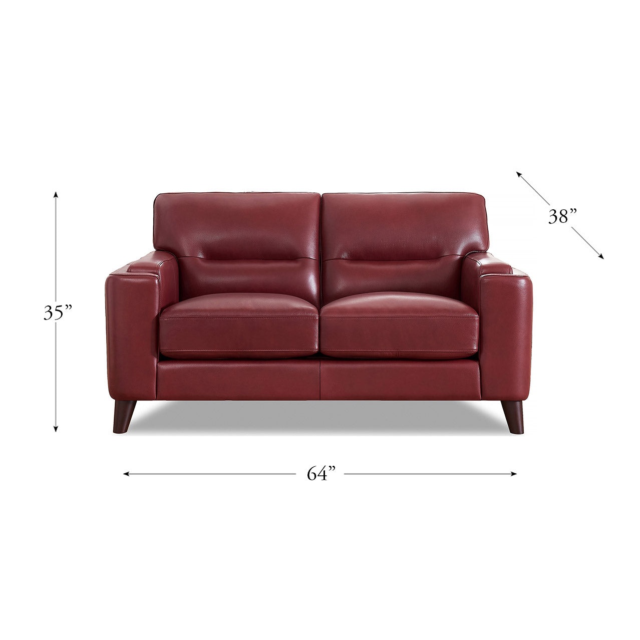 Sorena Top Grain Leather Sofa Collection