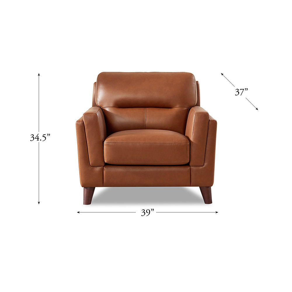 Tampa Top Grain Leather Sofa Collection