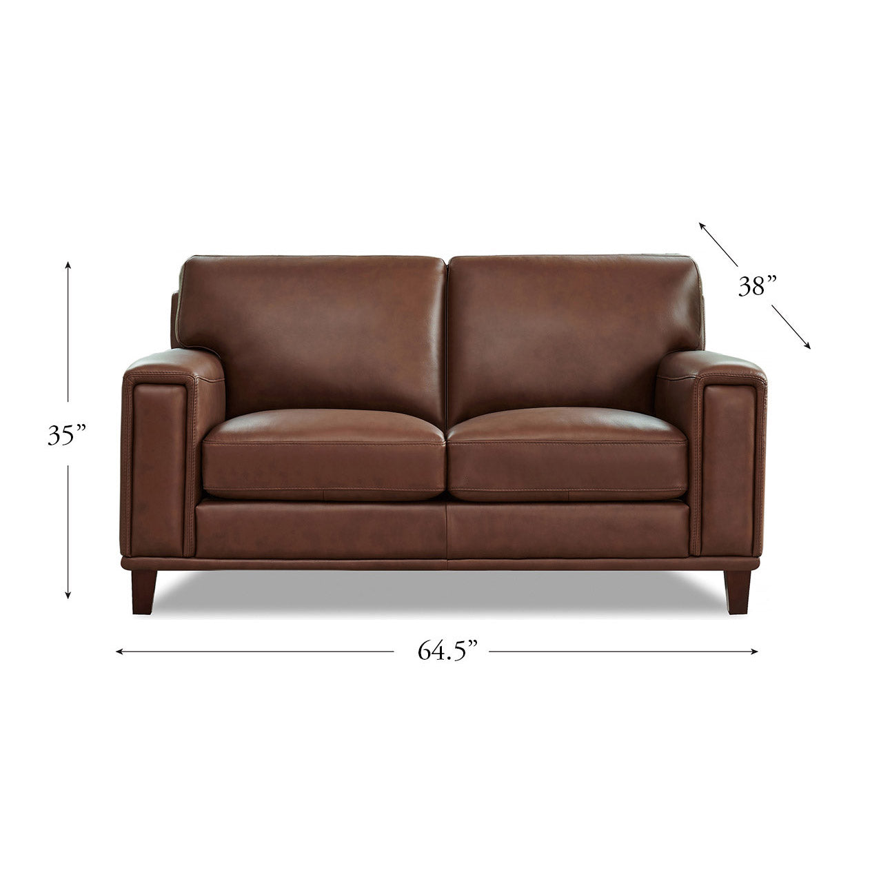 Jensen Top Grain Leather Sofa Collection
