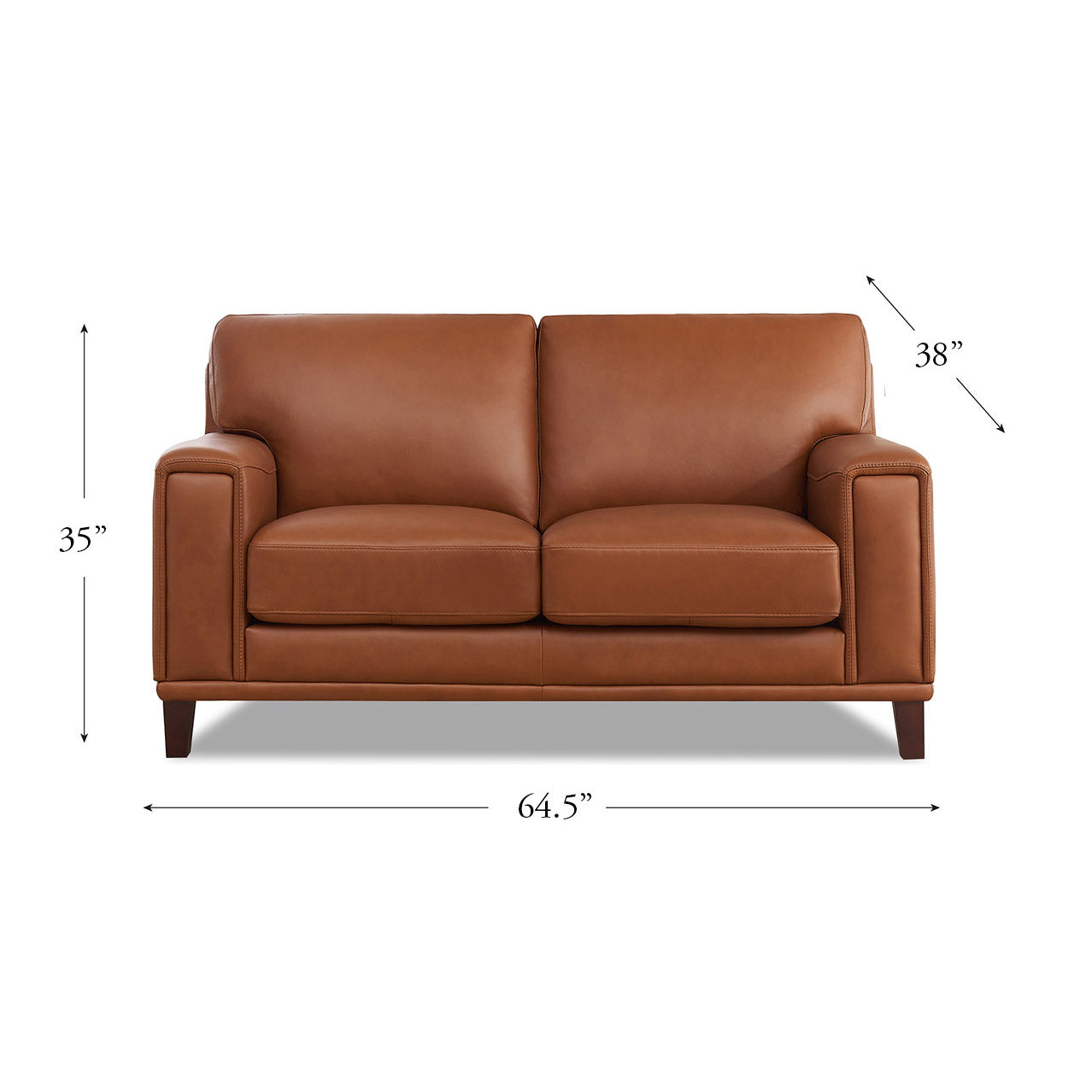 Jensen Top Grain Leather Sofa Collection