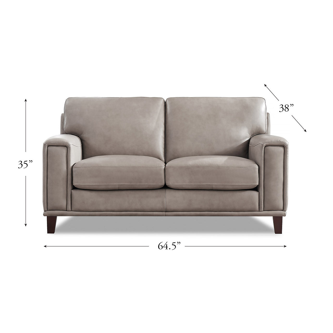 Jensen Top Grain Leather Sofa Collection