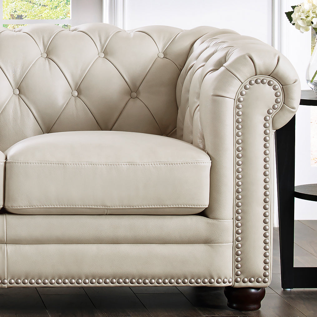 Allington Top Grain Leather Sofa Collection
