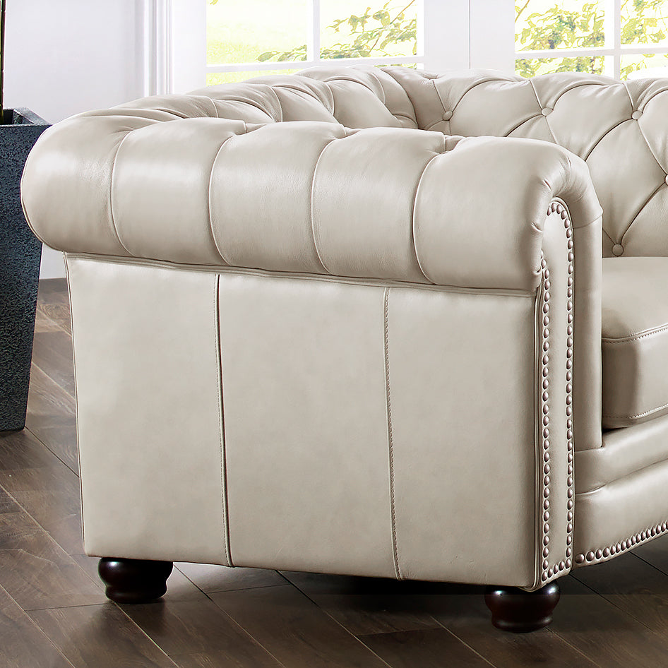 Allington Top Grain Leather Sofa Collection