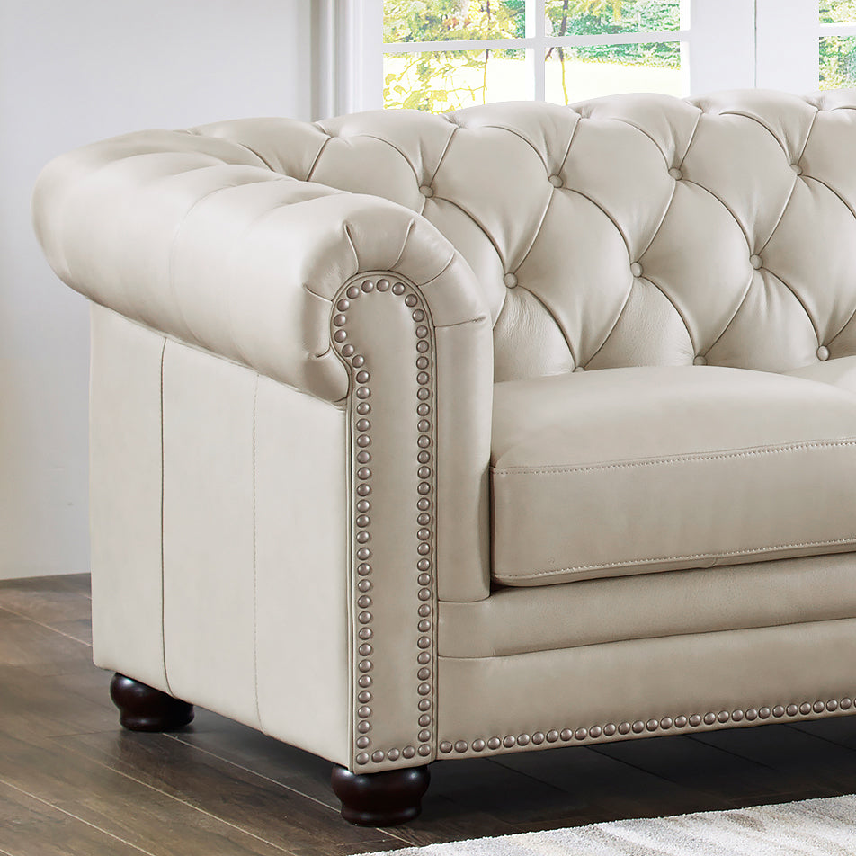 Allington Top Grain Leather Sofa Collection