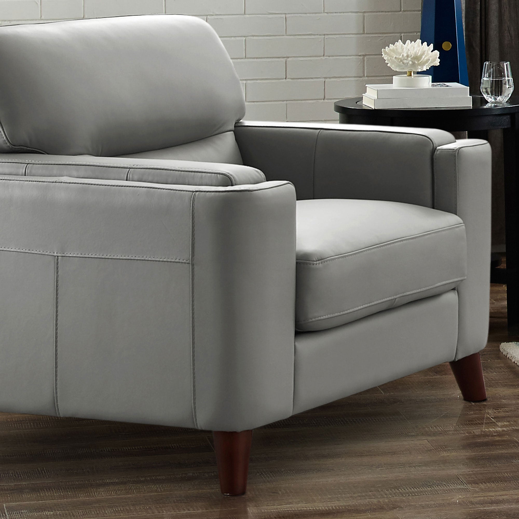 Sorena Top Grain Leather Sofa Collection