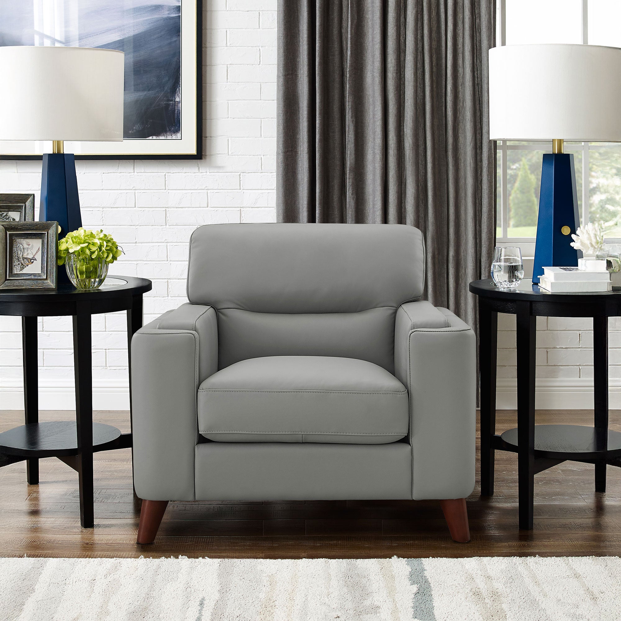 Sorena Top Grain Leather Sofa Collection