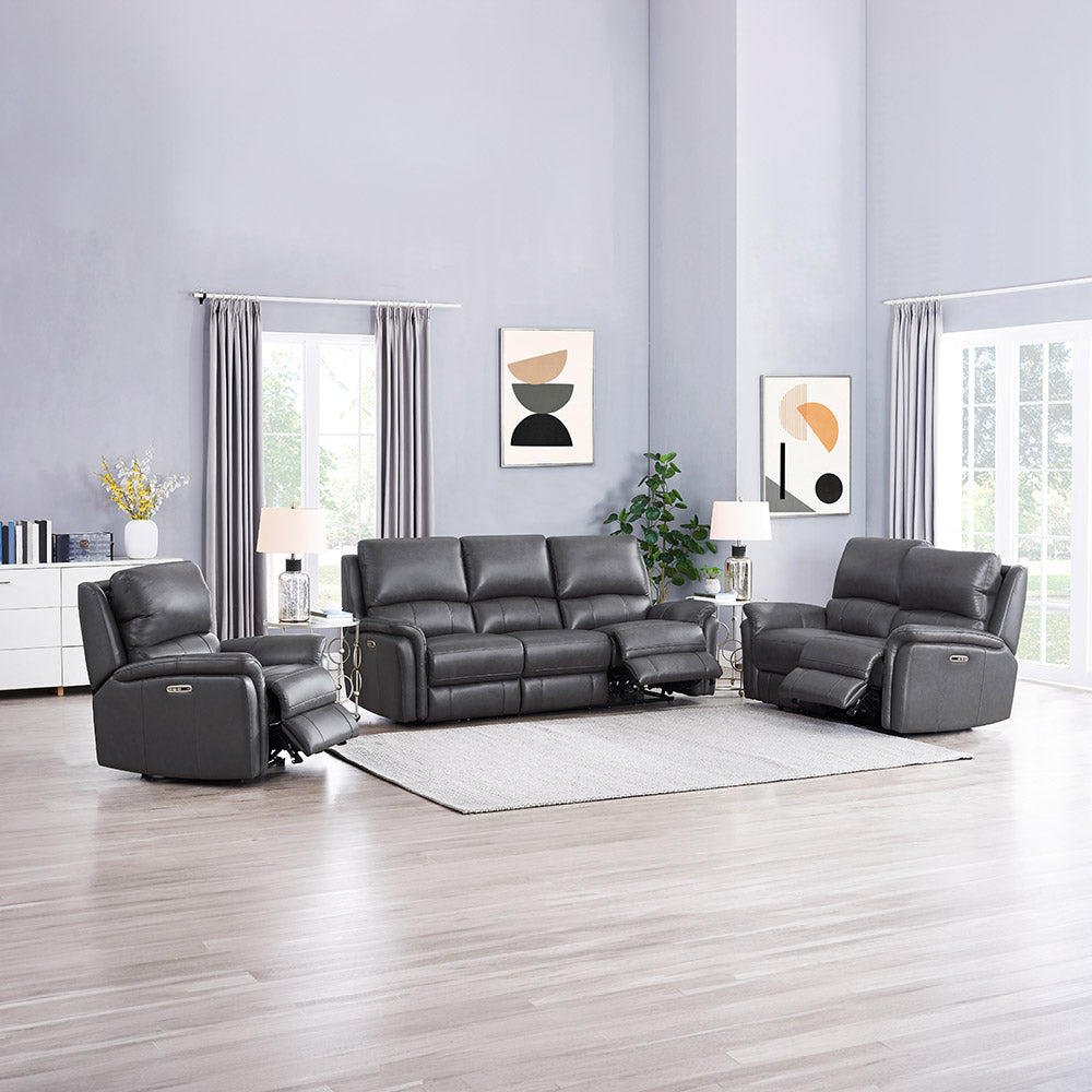 Marner Top Grain Leather Power Reclining Collection