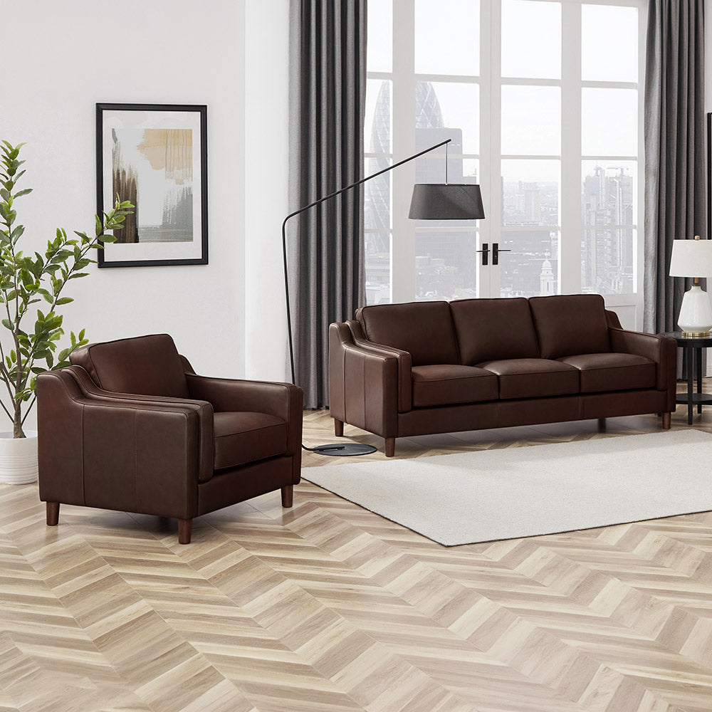 Dobson Top Grain Leather Sofa Collection