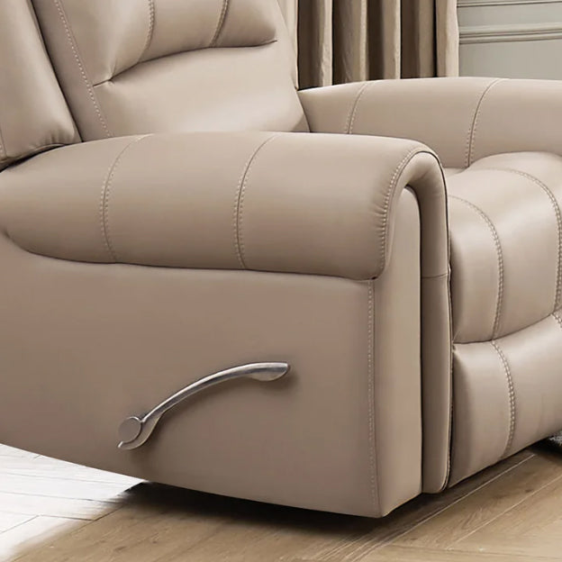 Santa Fe Top Grain Leather Manual Reclining Sofa Collection