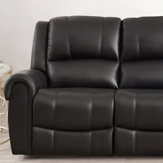 Santa Fe Top Grain Leather Manual Reclining Sofa Collection