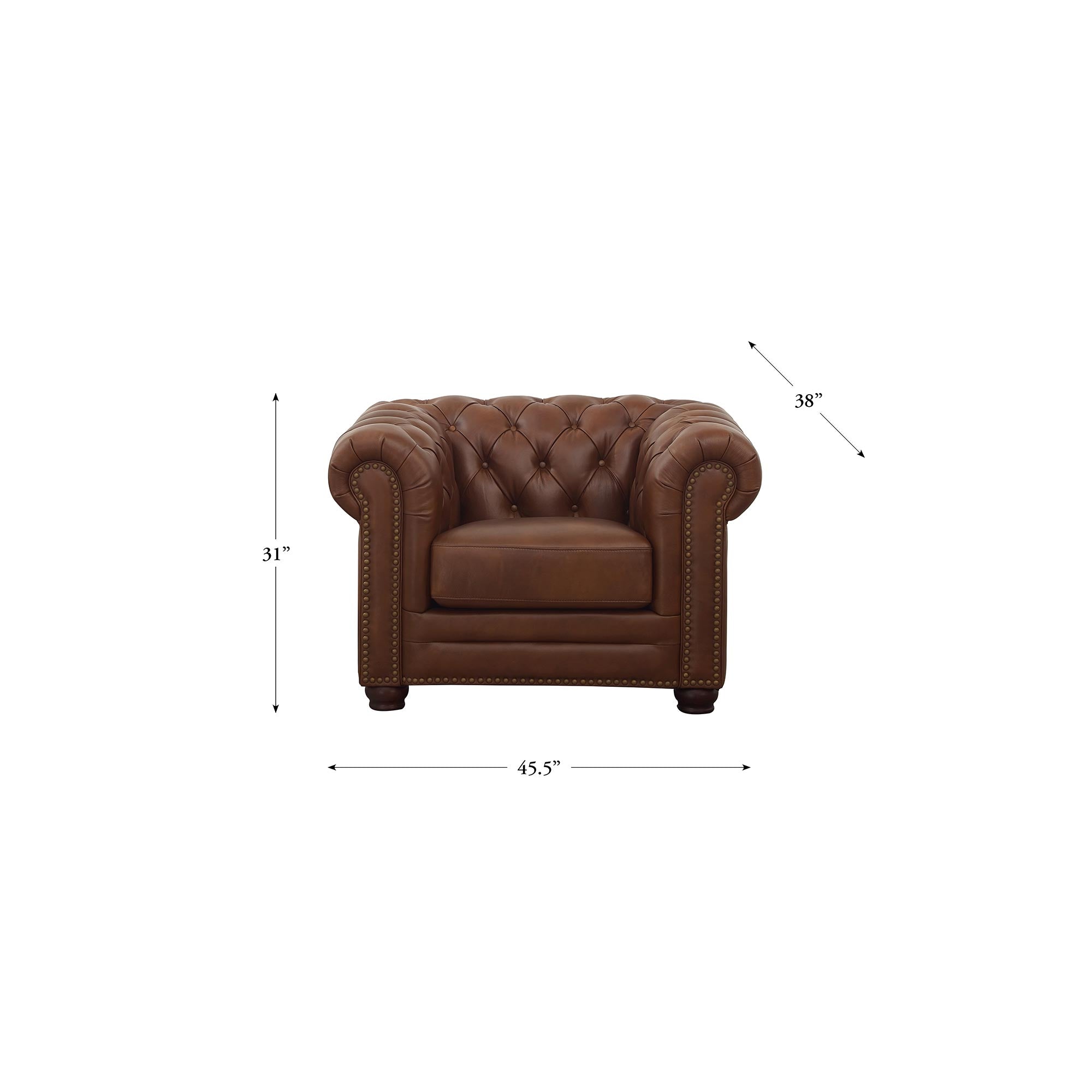 Allington Top Grain Leather Sofa Collection