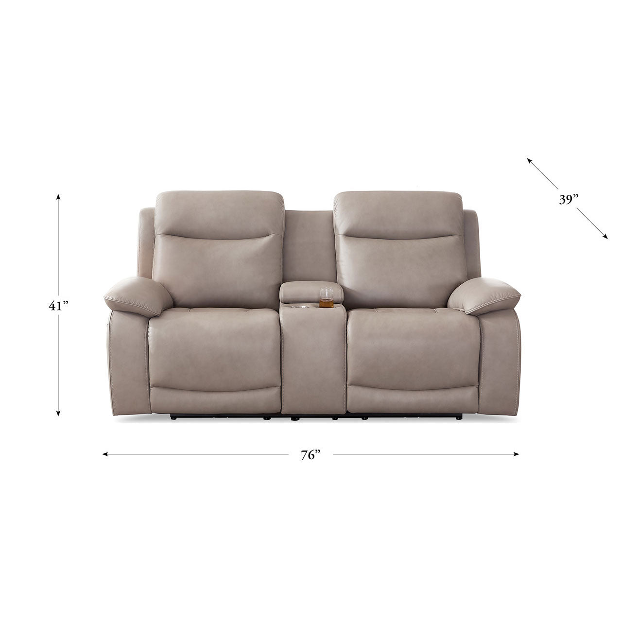 Jackson Top Grain Leather Zero Gravity Power Reclining Sofa Collection with Power Headrests