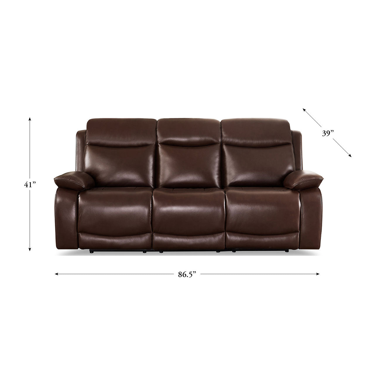 Jackson Top Grain Leather Zero Gravity Power Reclining Sofa Collection with Power Headrests