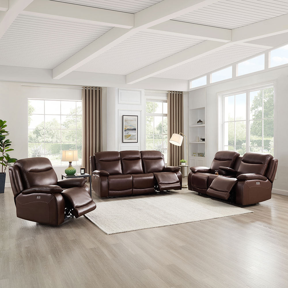 Jackson Top Grain Leather Zero Gravity Power Reclining Sofa Collection with Power Headrests