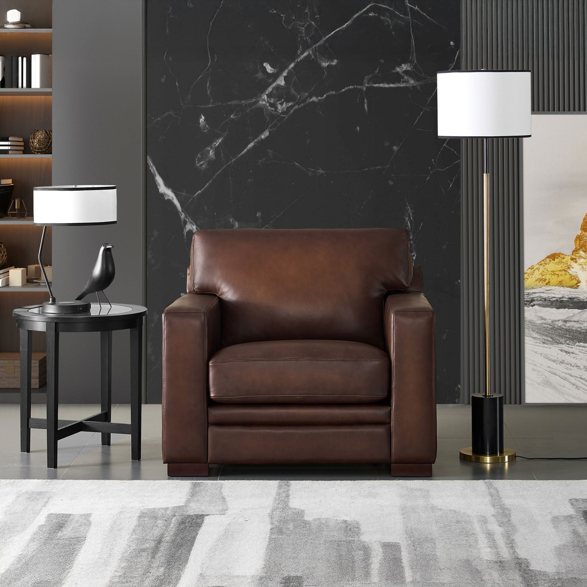 Luca Top Grain Leather Collection