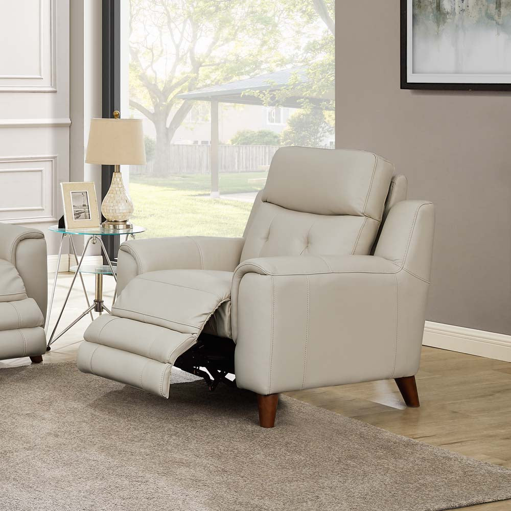 Malibu Top Grain Leather Power Zero Gravity Reclining Collection with Power Headrests