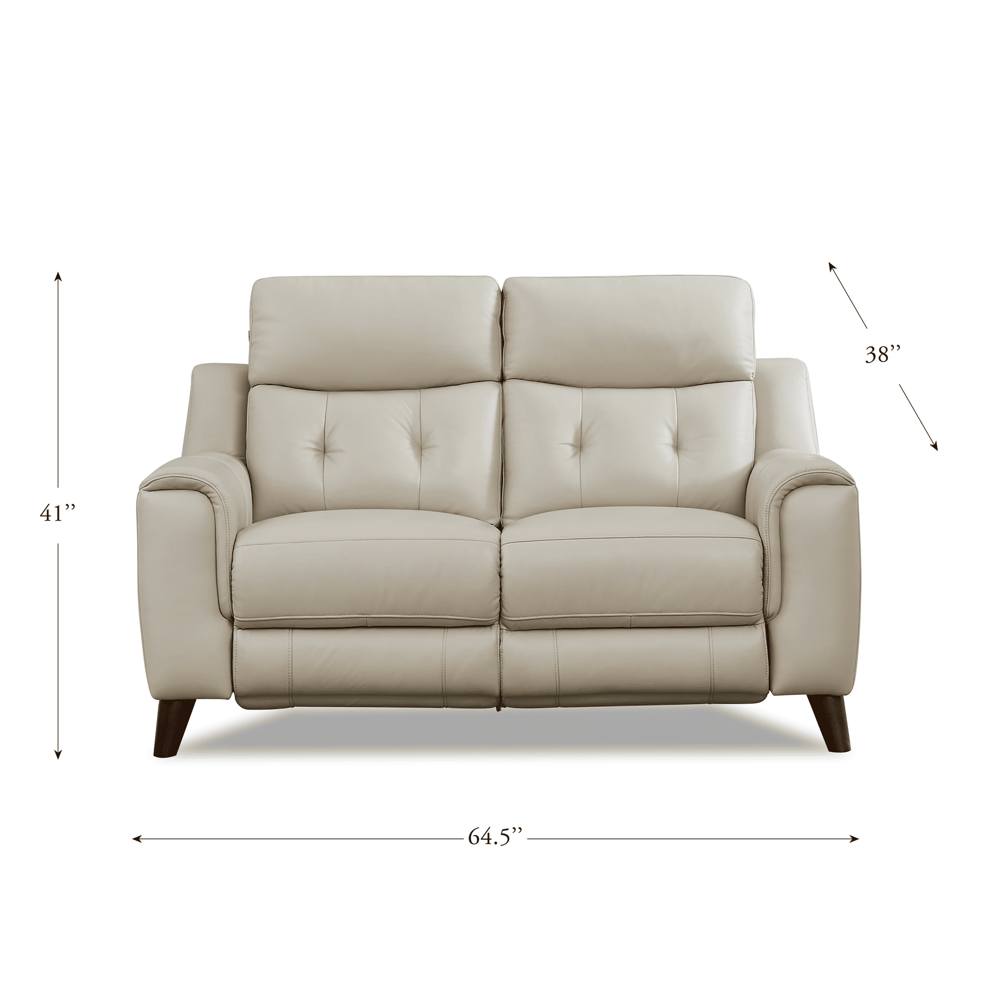 Malibu Top Grain Leather Power Zero Gravity Reclining Collection with Power Headrests