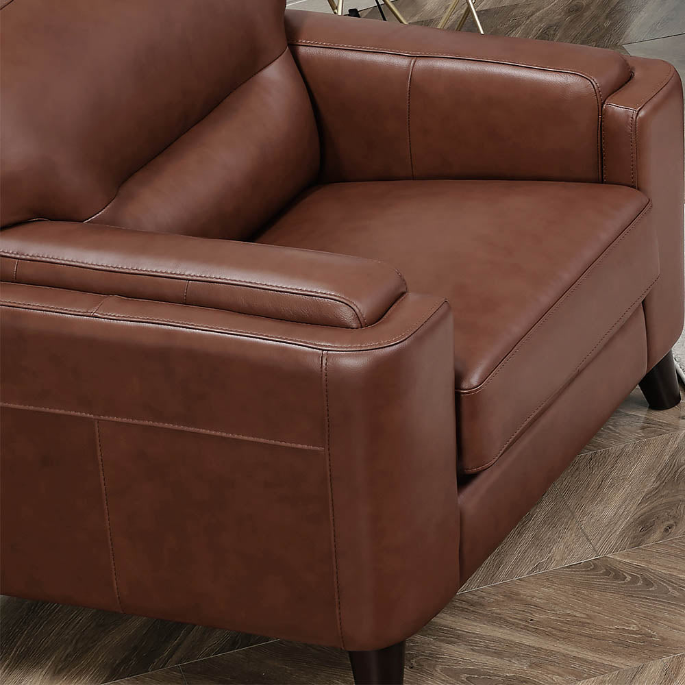 Sorena Top Grain Leather Sofa Collection
