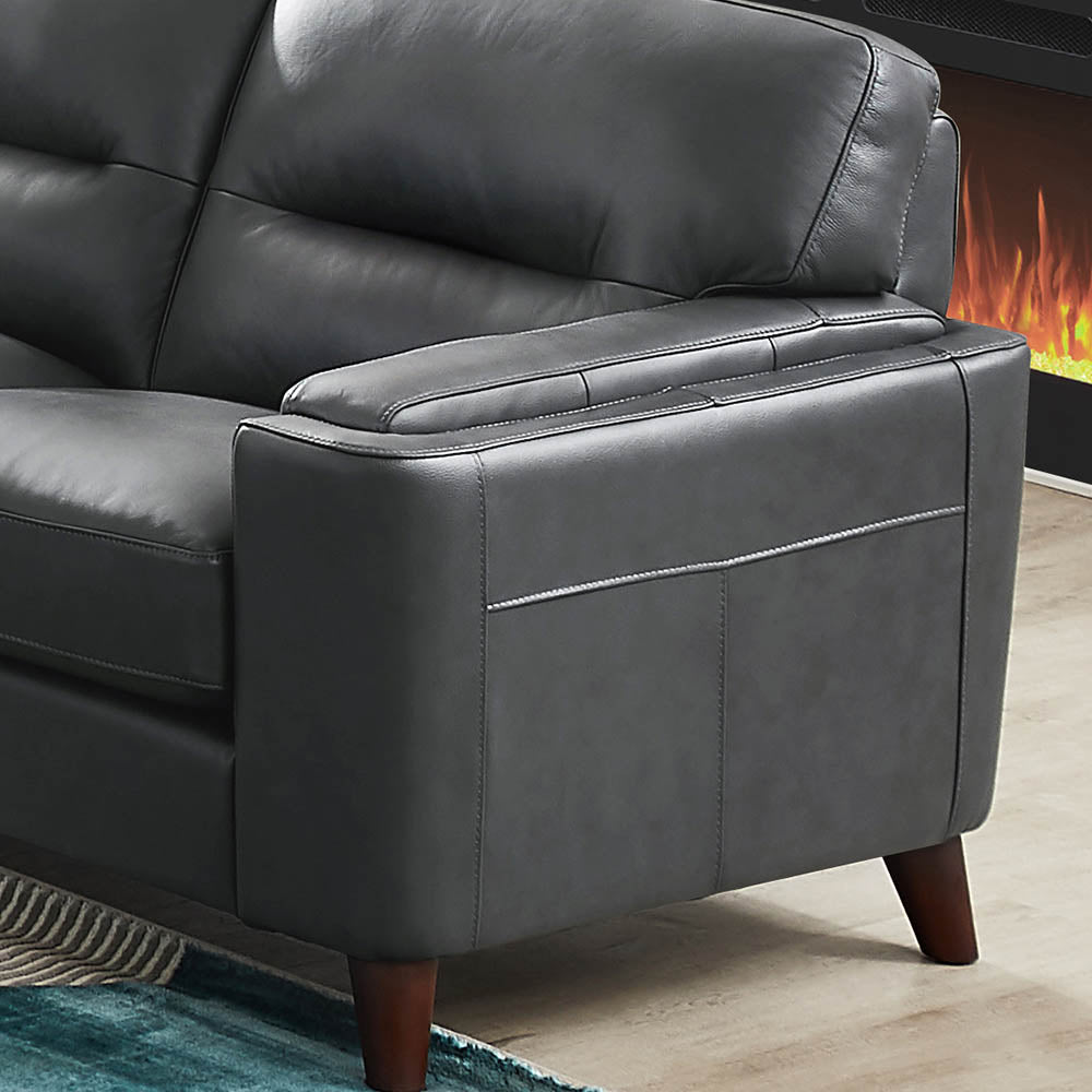 Sorena Top Grain Leather Sofa Collection