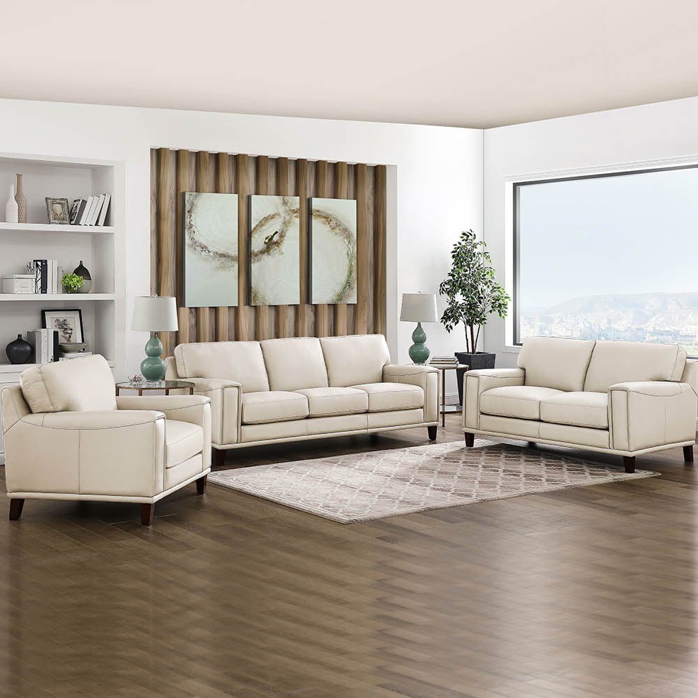 Jensen Top Grain Leather Sofa Collection