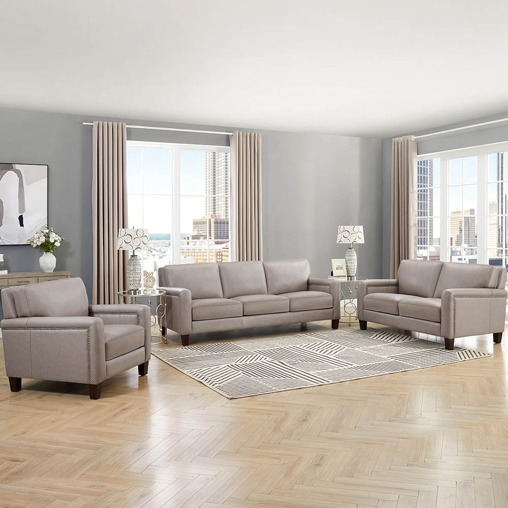 Willow Top Grain Leather Sofa Collection
