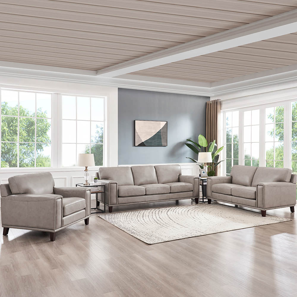 Jensen Top Grain Leather Sofa Collection