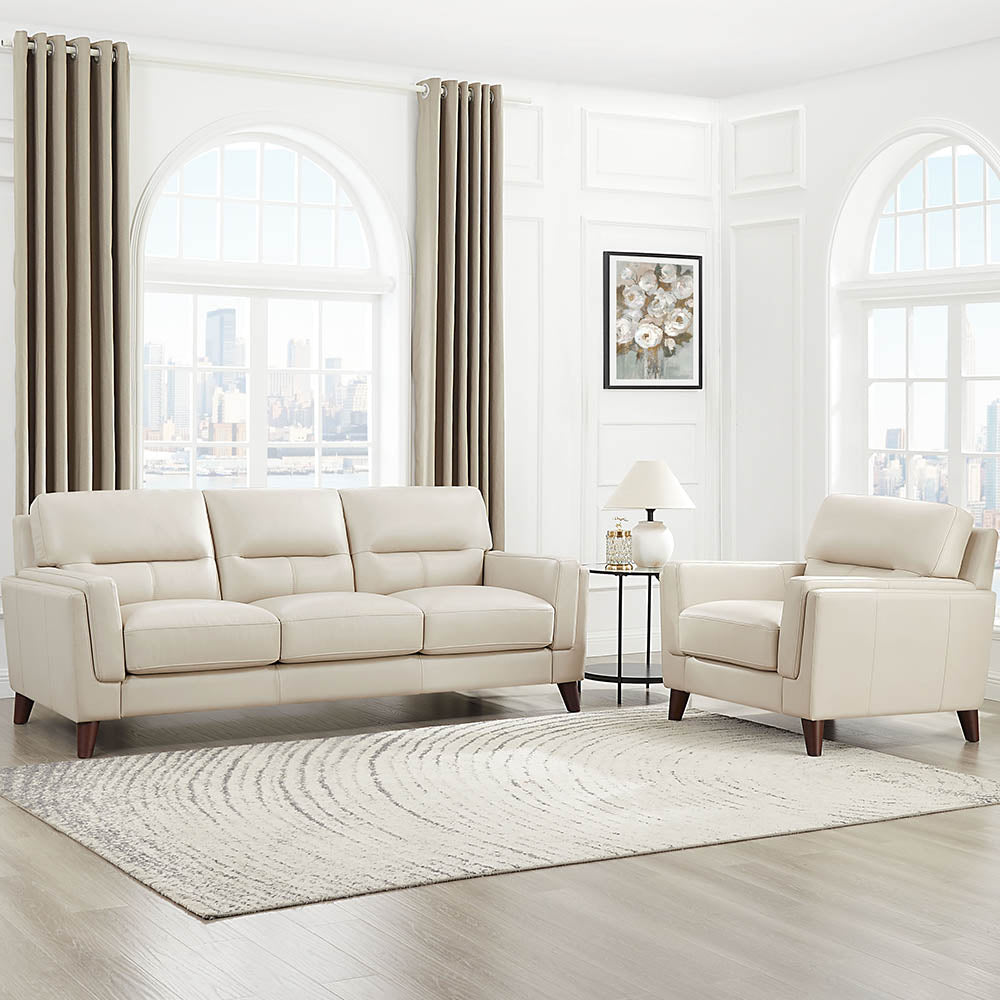Tampa Top Grain Leather Sofa Collection