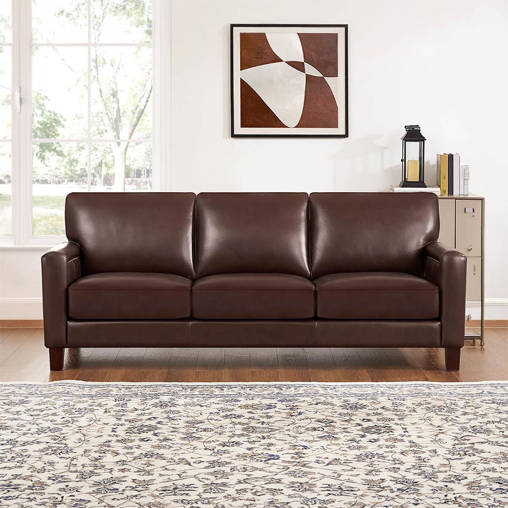 Willow Top Grain Leather Sofa Collection