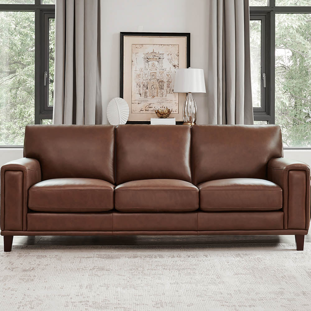 Jensen Top Grain Leather Sofa Collection