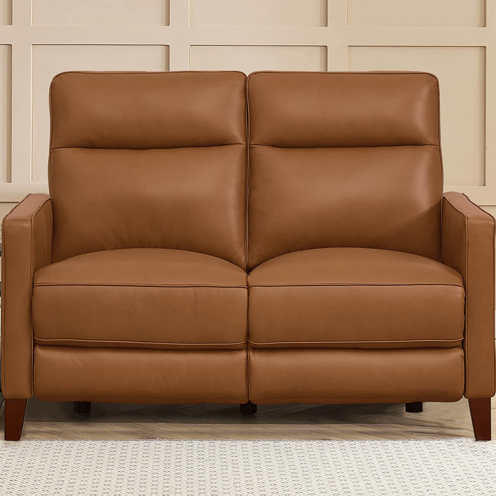 Matthews Power Headrest Top Grain Leather Power Reclining Collection