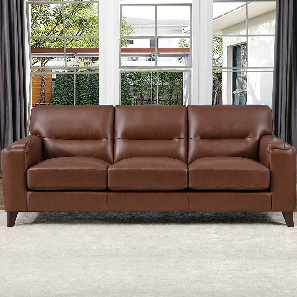Sorena Top Grain Leather Sofa Collection
