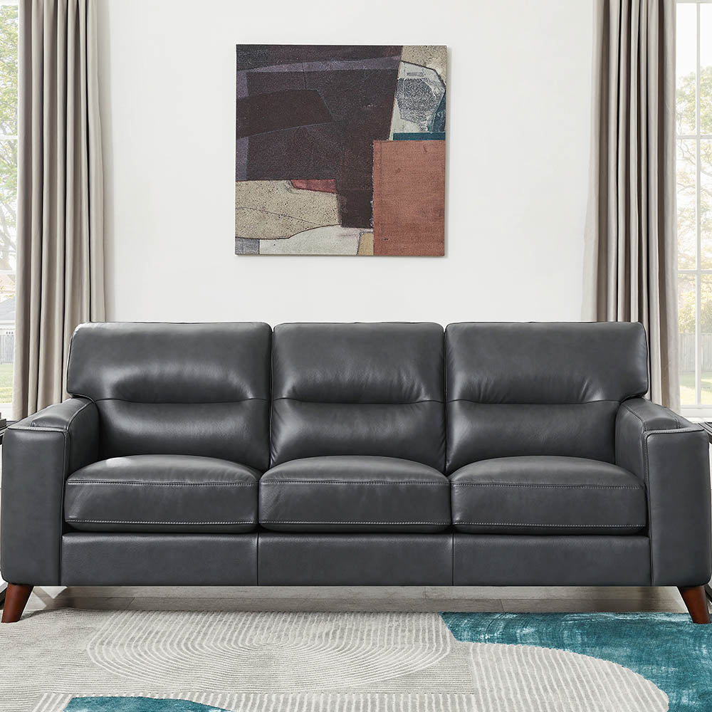 Sorena Top Grain Leather Sofa Collection