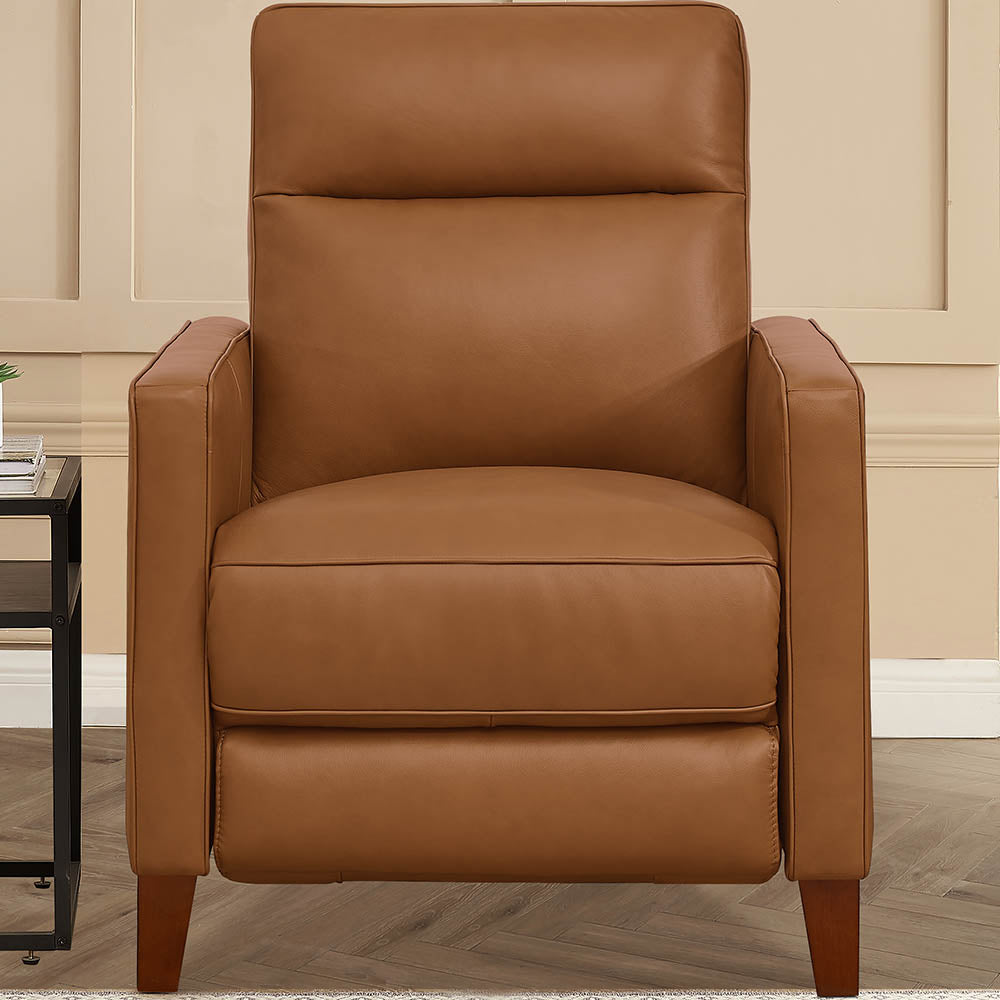 Matthews Power Headrest Top Grain Leather Power Reclining Collection