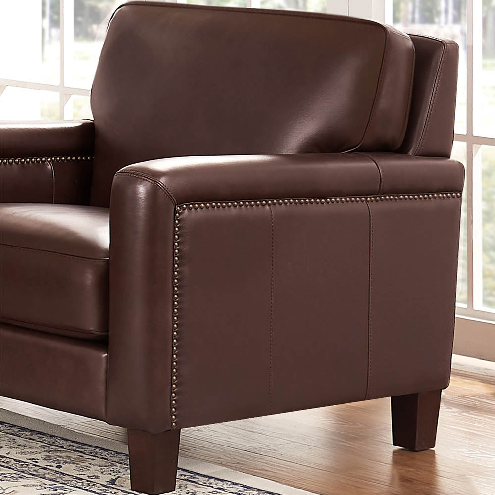 Willow Top Grain Leather Sofa Collection