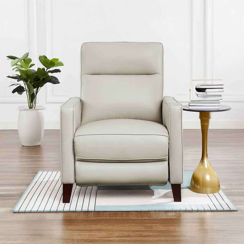 Matthews Power Headrest Top Grain Leather Power Reclining Collection