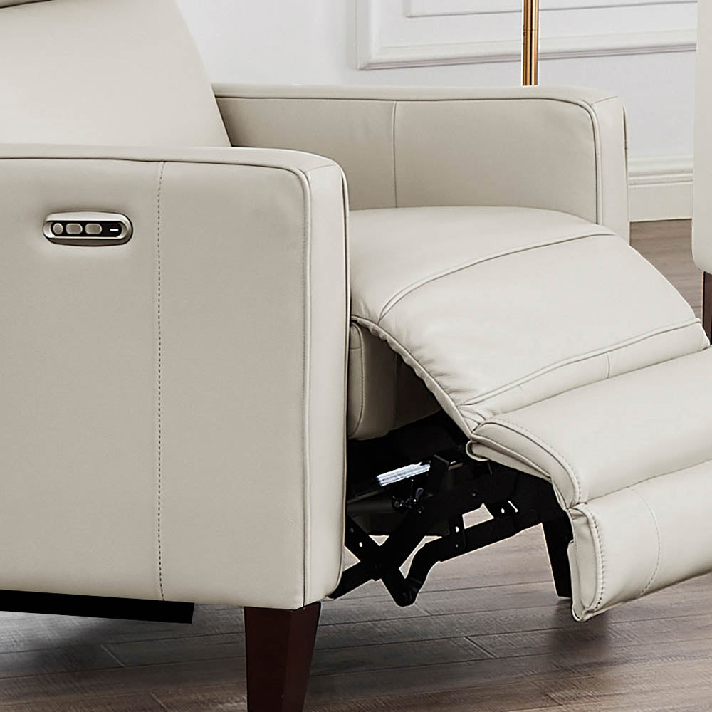 Matthews Power Headrest Top Grain Leather Power Reclining Collection