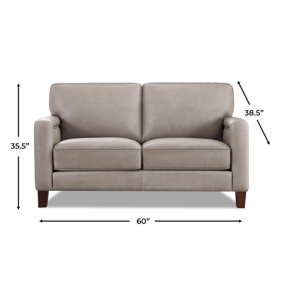 Willow Top Grain Leather Sofa Collection